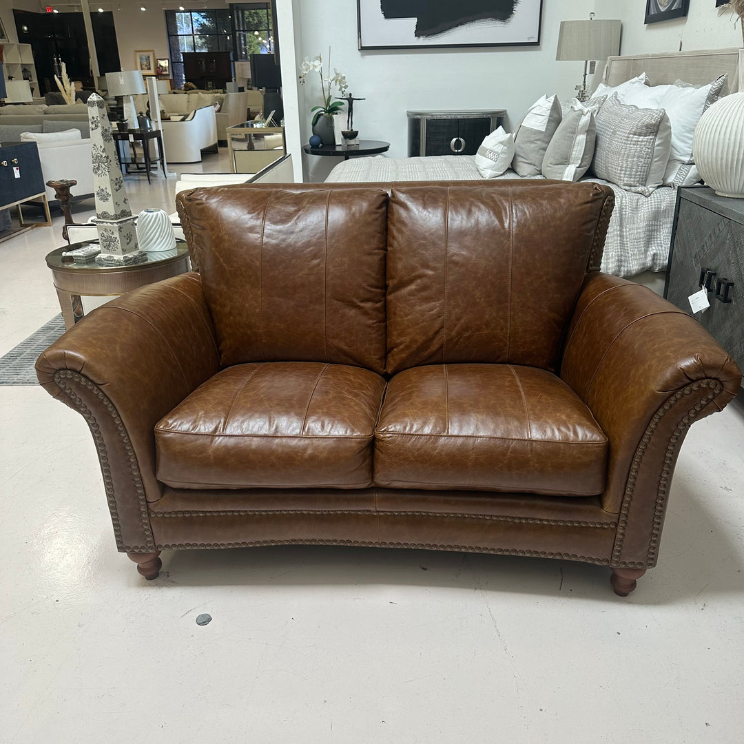 Leather Italia Butler Sofa and Loveseat