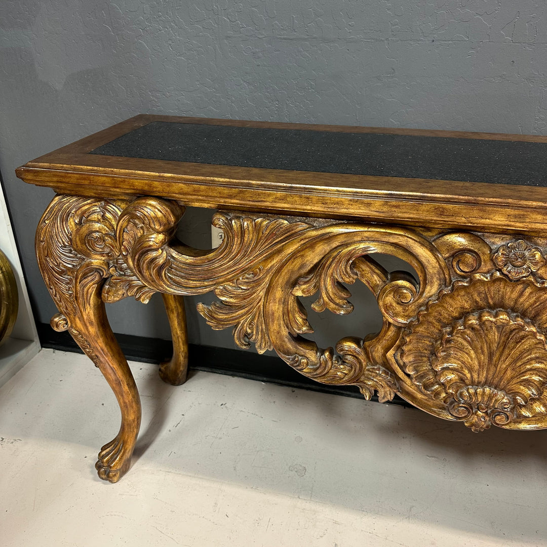 Maitland Smith Ornate Console Table