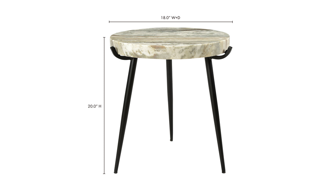 Brinley Marble Accent Table