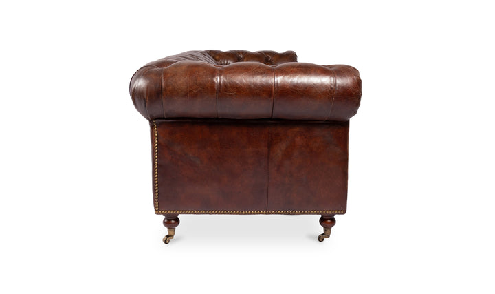 Birmingham Sofa Brown Leather