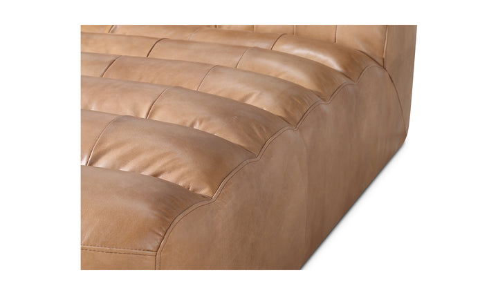 Ramsay Leather Chaise