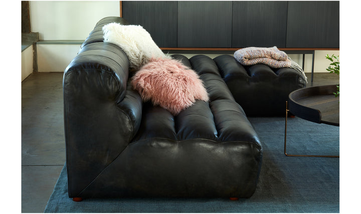 Ramsay Leather Chaise