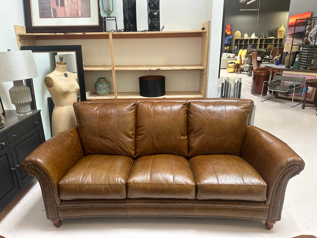 Leather Italia Butler Sofa and Loveseat