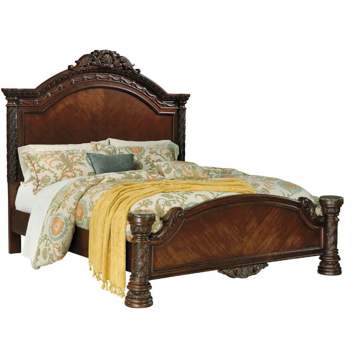 Ashley North Shore Sleigh King Bed