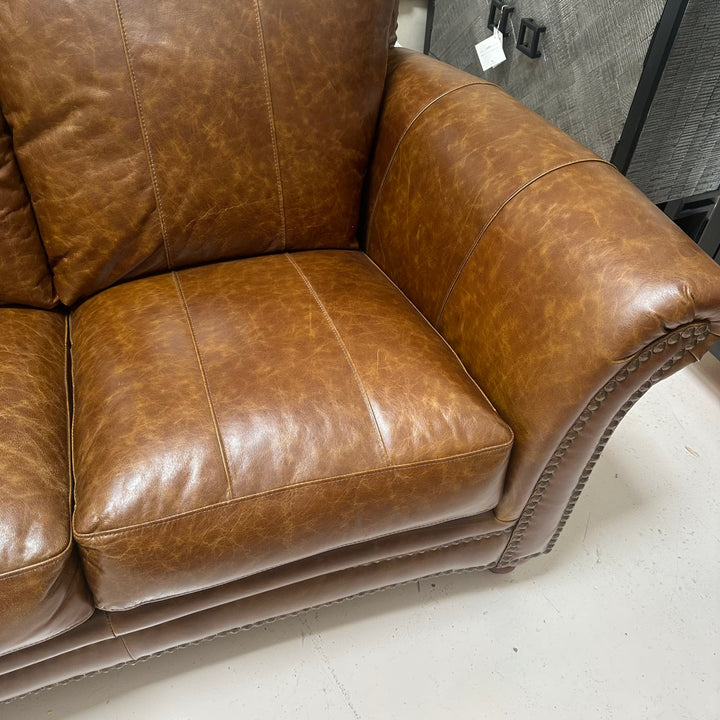 Leather Italia Butler Sofa and Loveseat