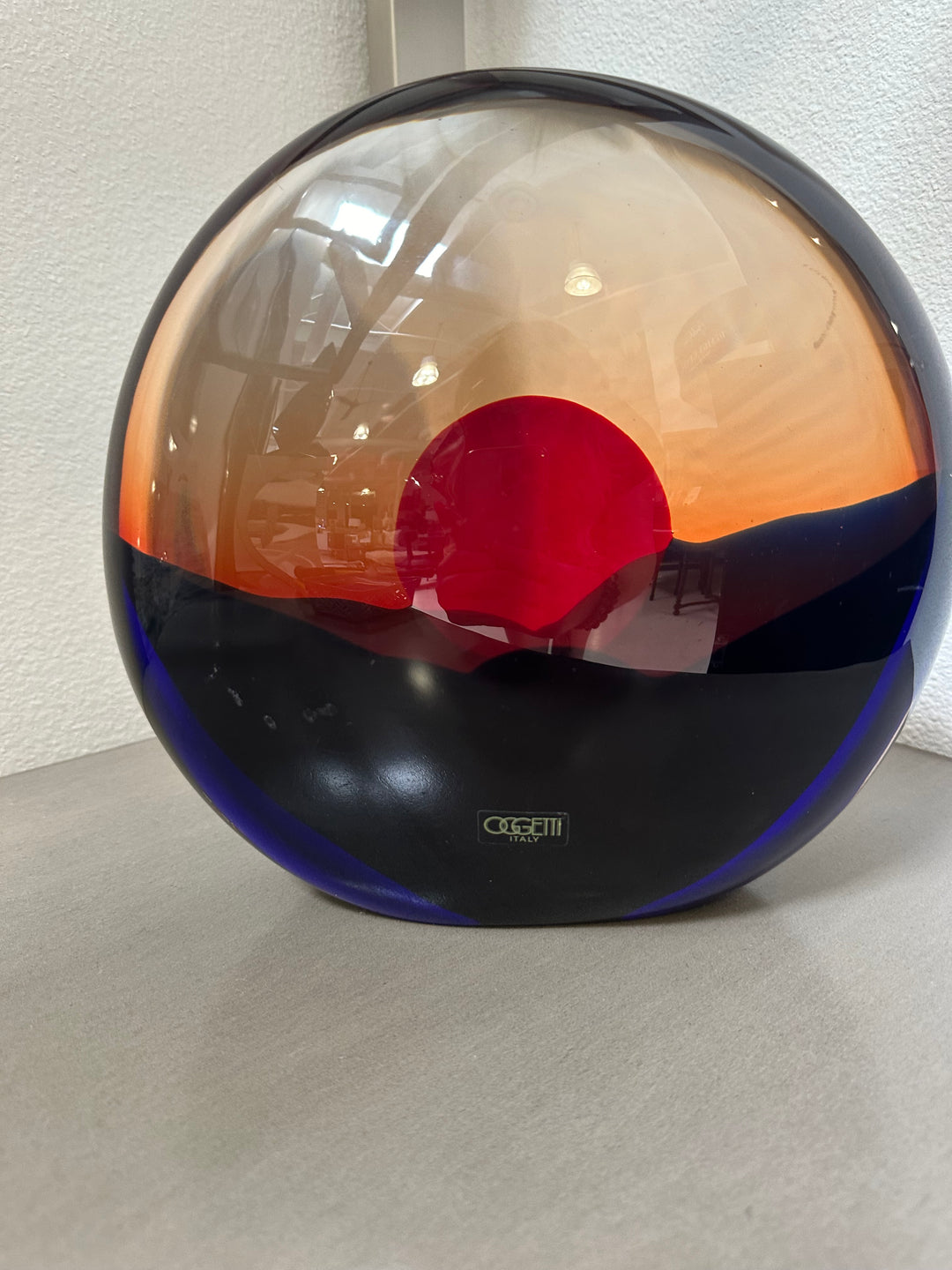 1980 Ogetti Roche Bobois Sunset Murano Sculpture