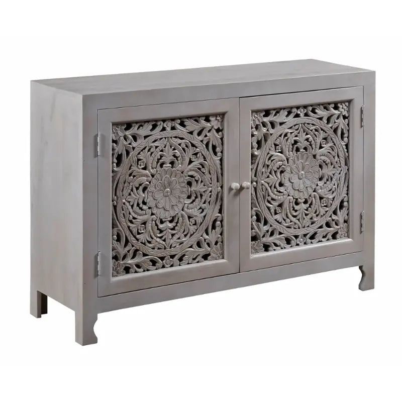 New Hammary Hidden Treasures Pierced Floral Cabinet