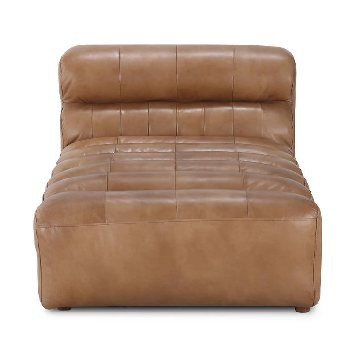 Ramsay Leather Chaise