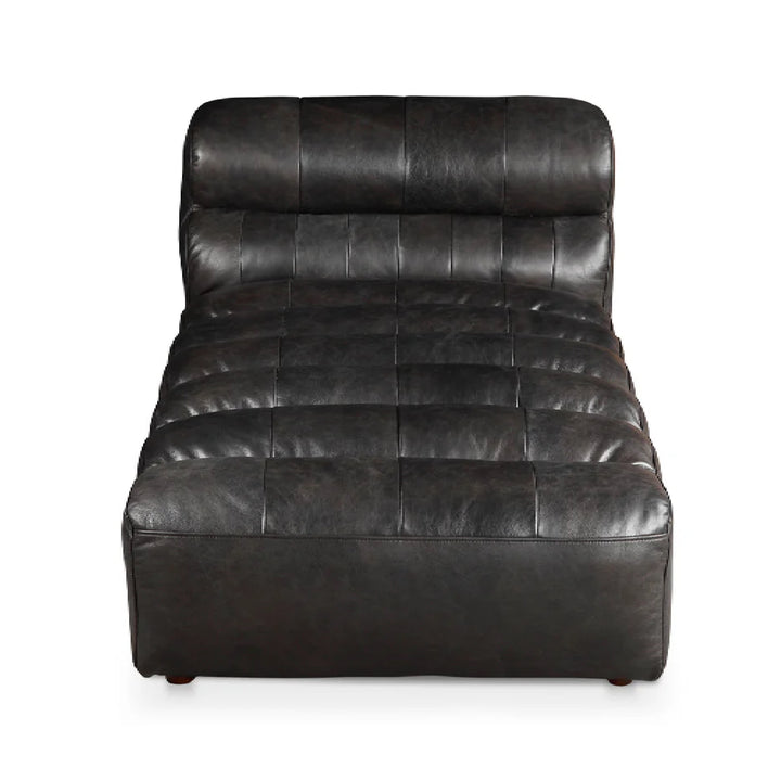 Ramsay Leather Chaise