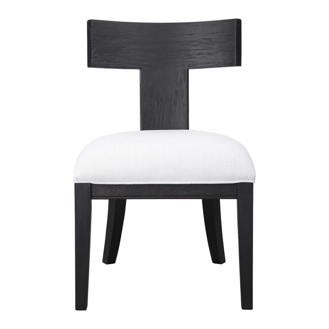 IDRIS ARMLESS CHAIR, CHARCOAL