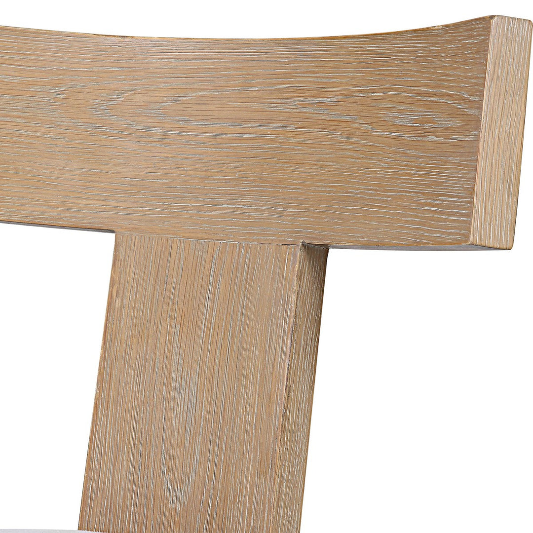 IDRIS ARMLESS CHAIR, NATURAL