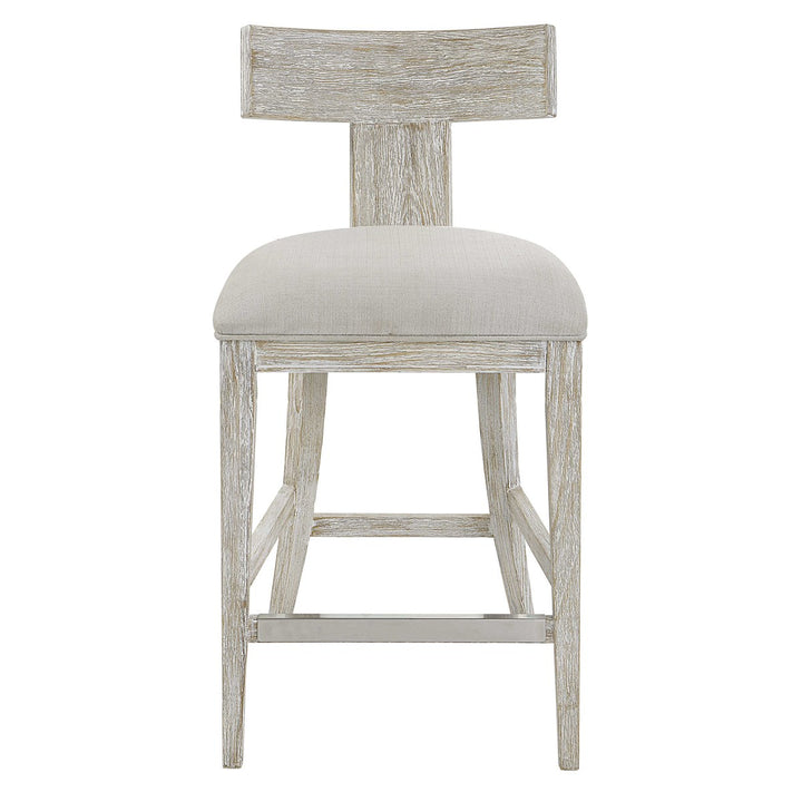 IDRIS COUNTER STOOL, WHITE