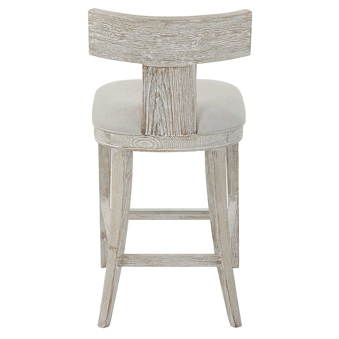 IDRIS COUNTER STOOL, WHITE