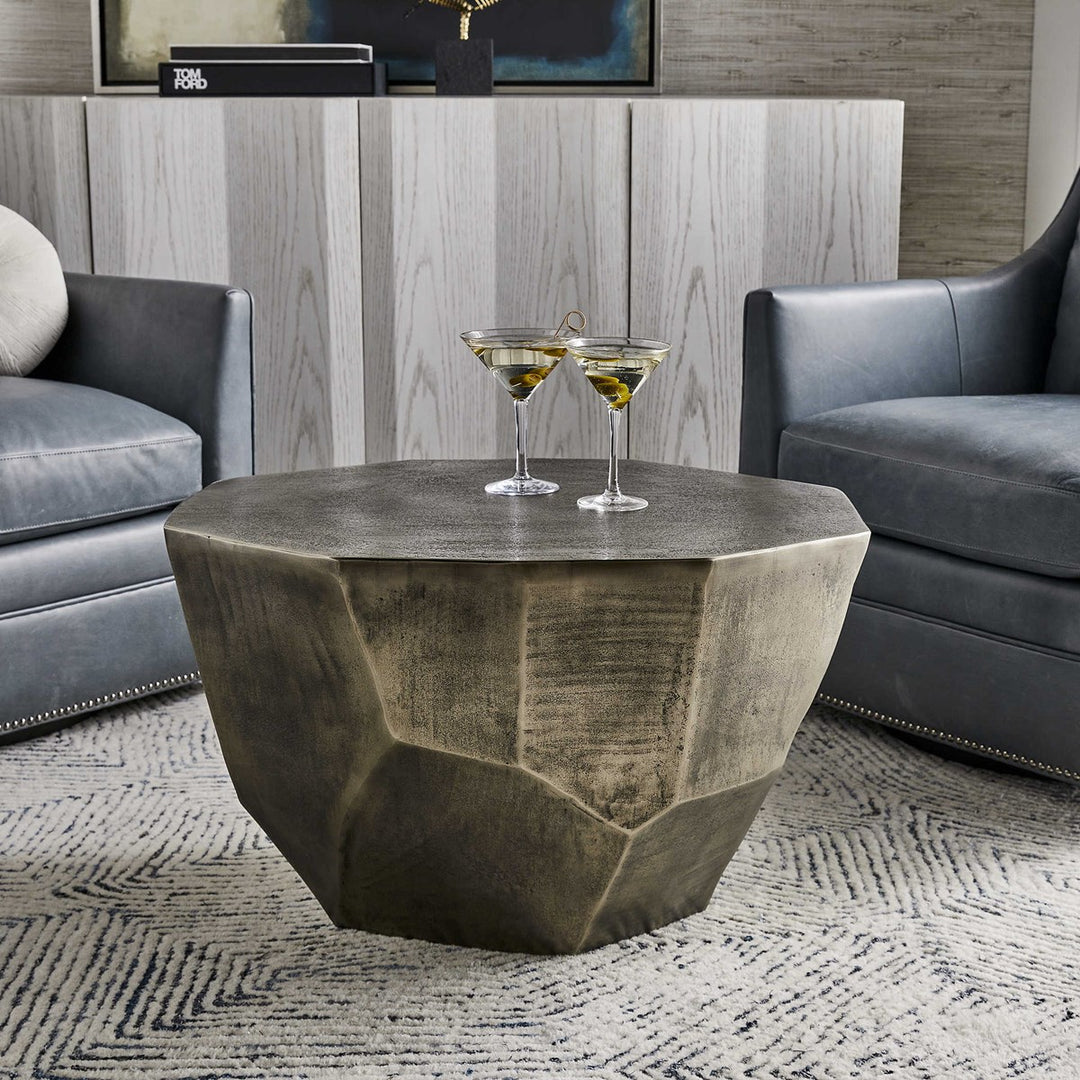 CATHENNA NICKEL COFFEE TABLE