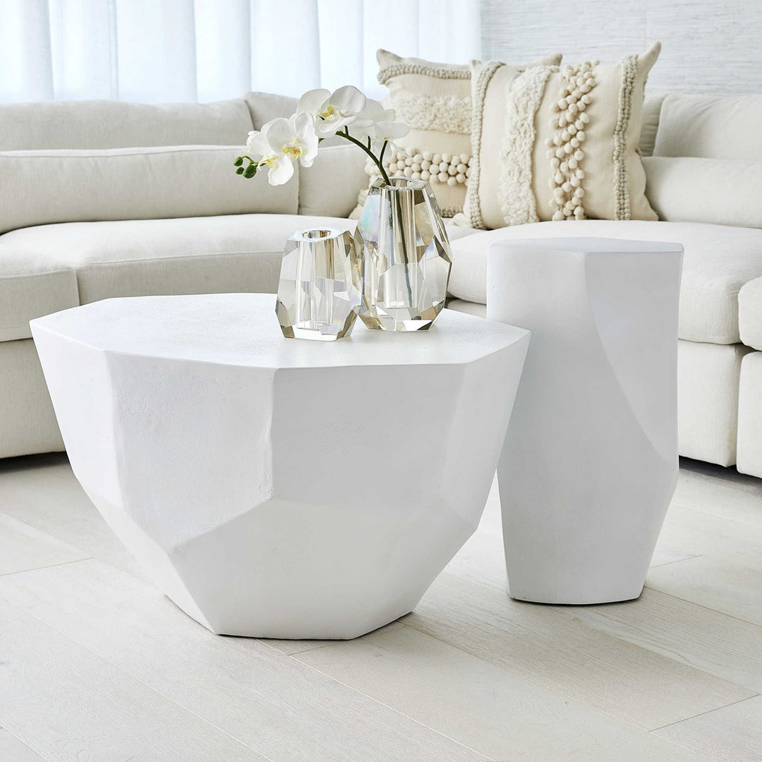 CATHENNA WHITE COFFEE TABLE