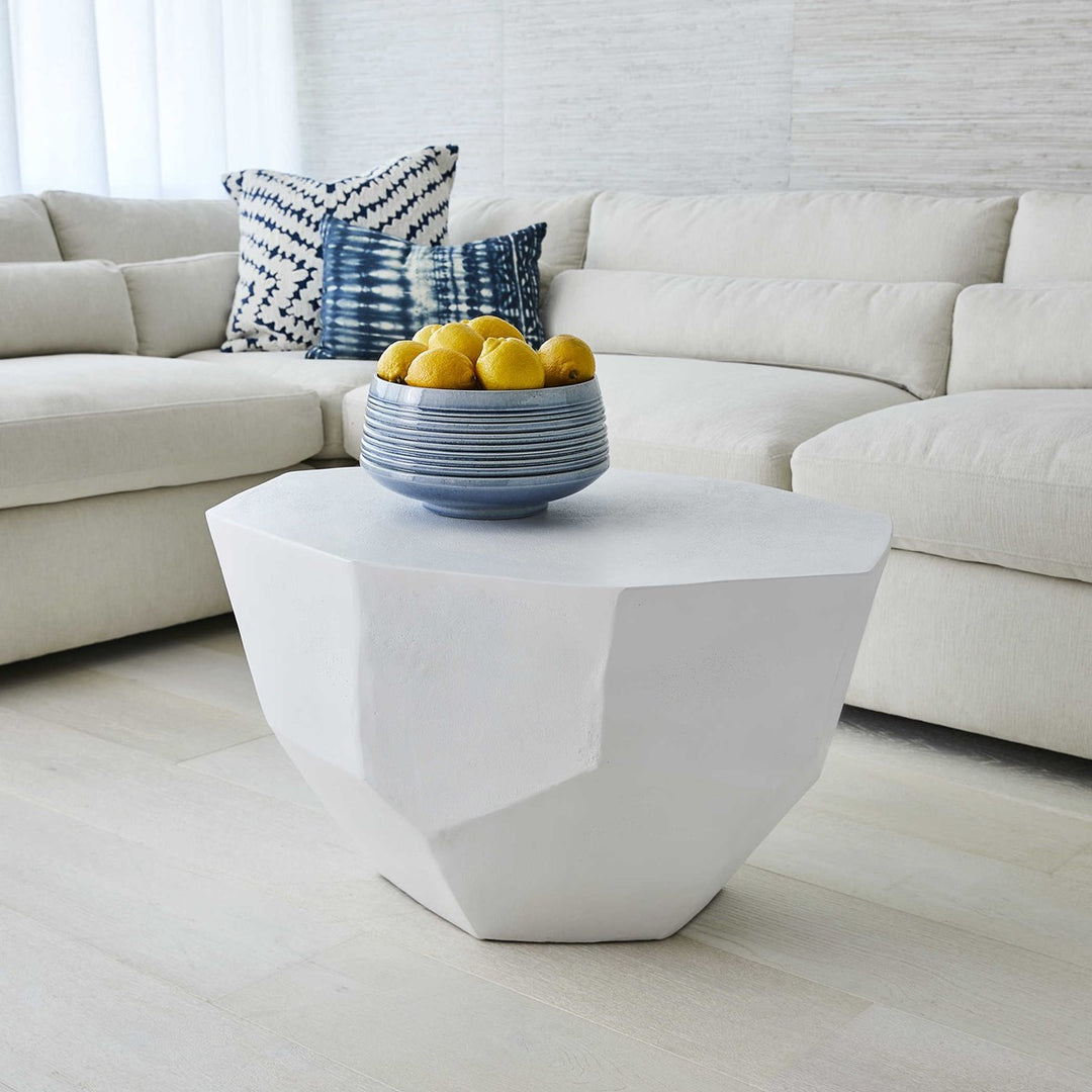 CATHENNA WHITE COFFEE TABLE